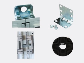KP combined cabinet components